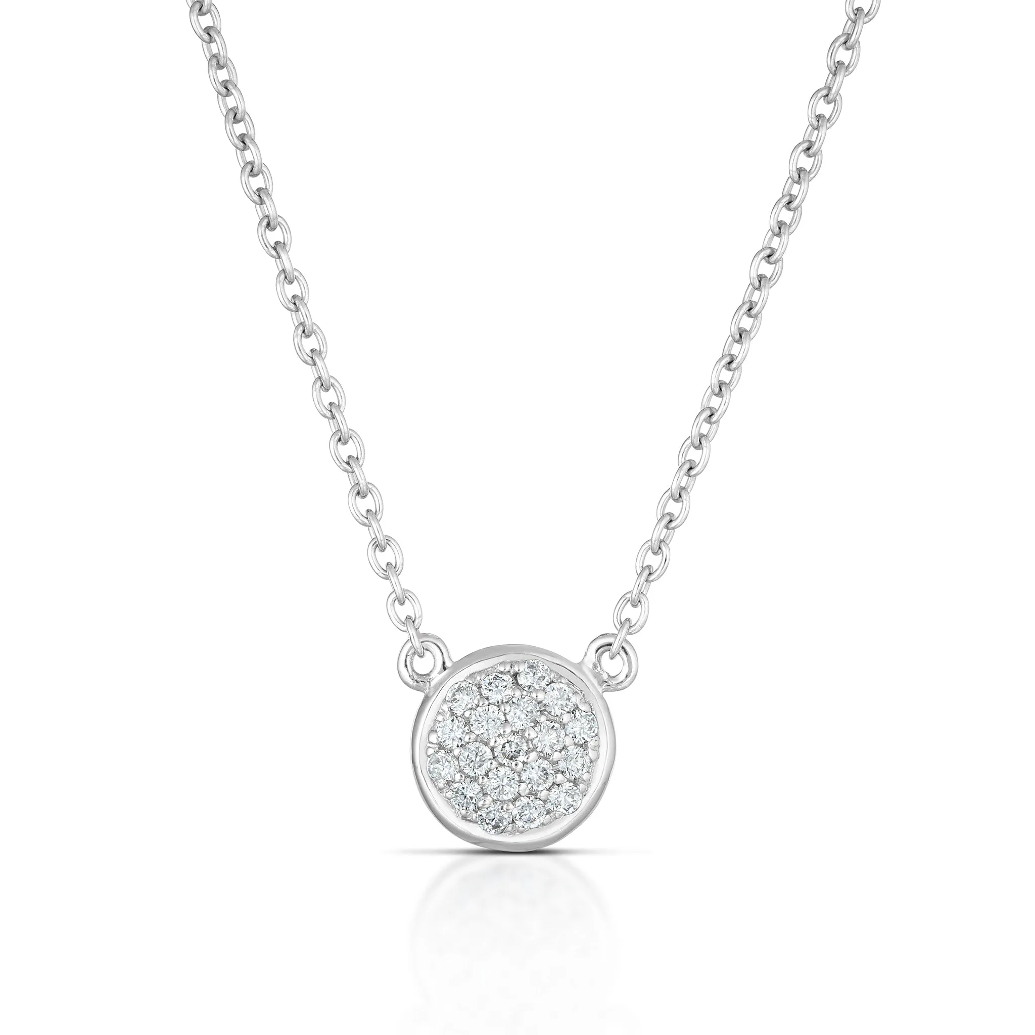 0.23 Carat Reversible Diamond Necklace
