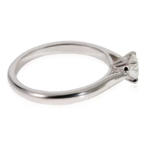 1895 Diamond Solitaire Engagement Ring in Platinum G VS1 0.35 CTW
