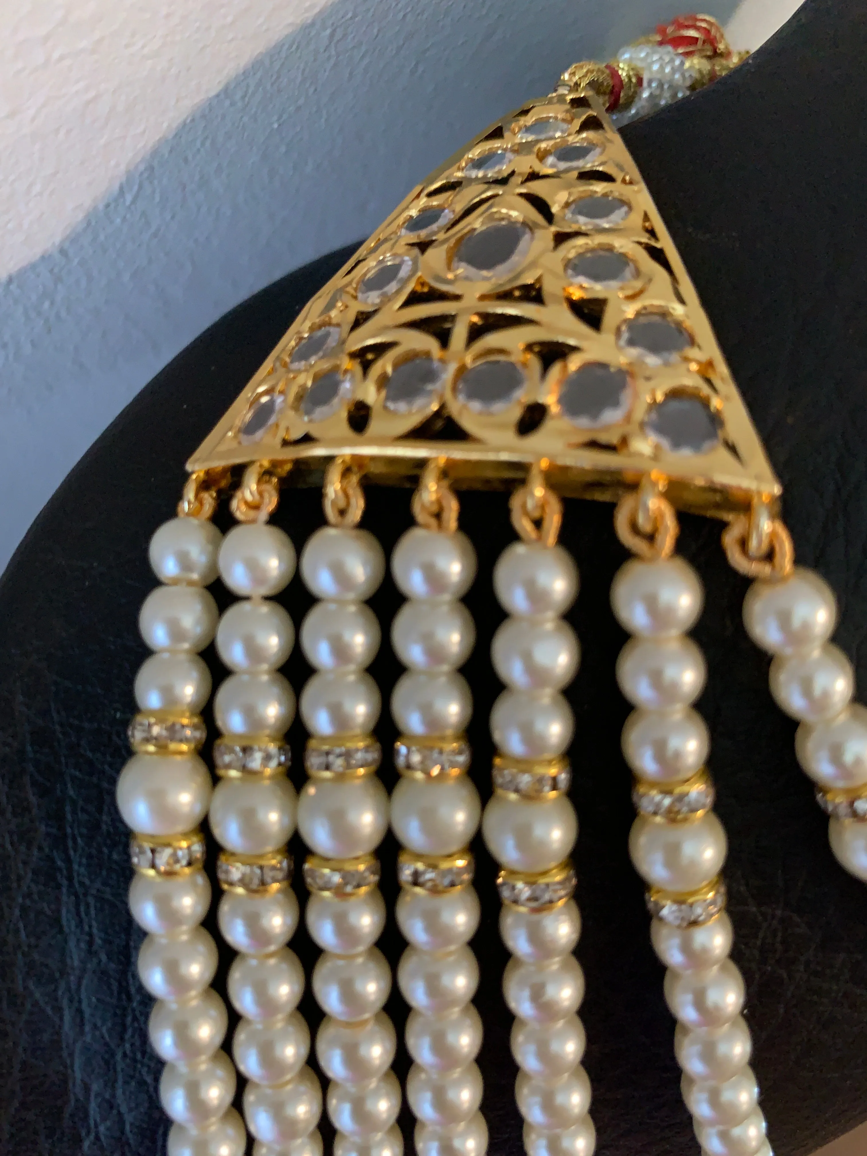 AD Pearls 7 Line Saat Lada Necklace