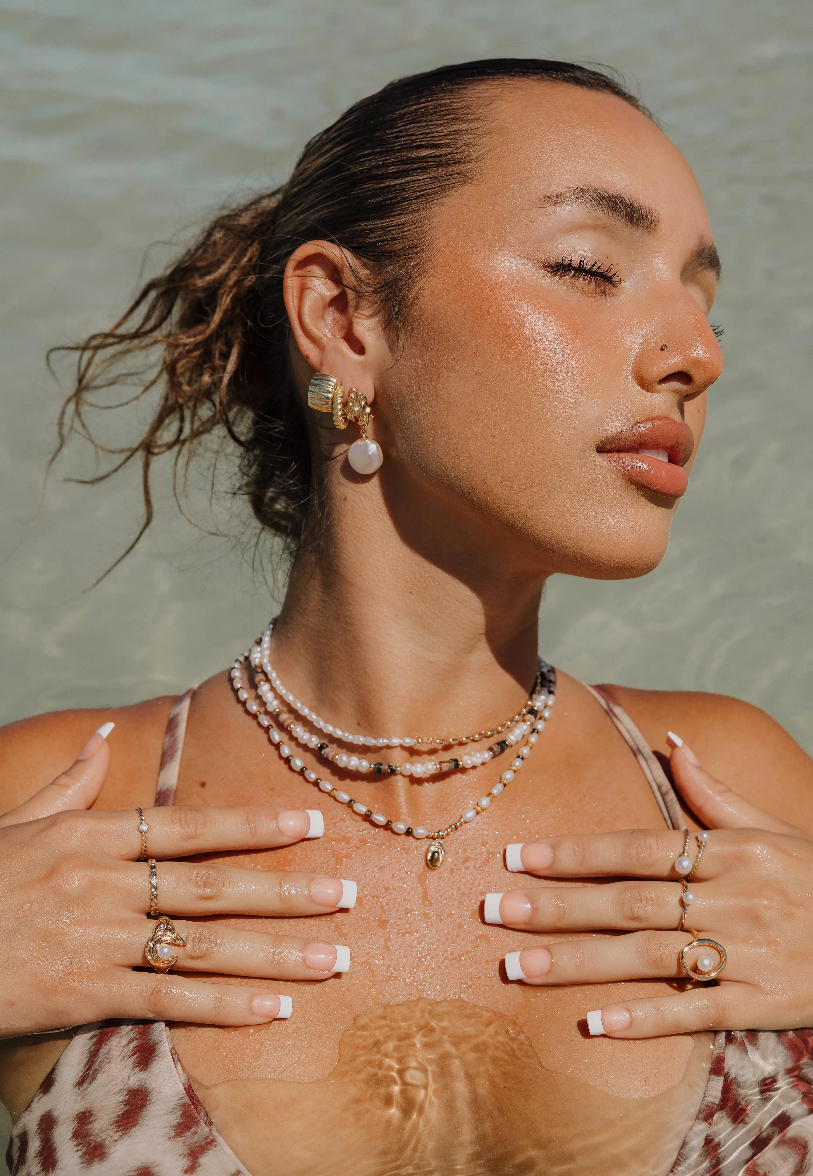 Aurora Pearl Earrings