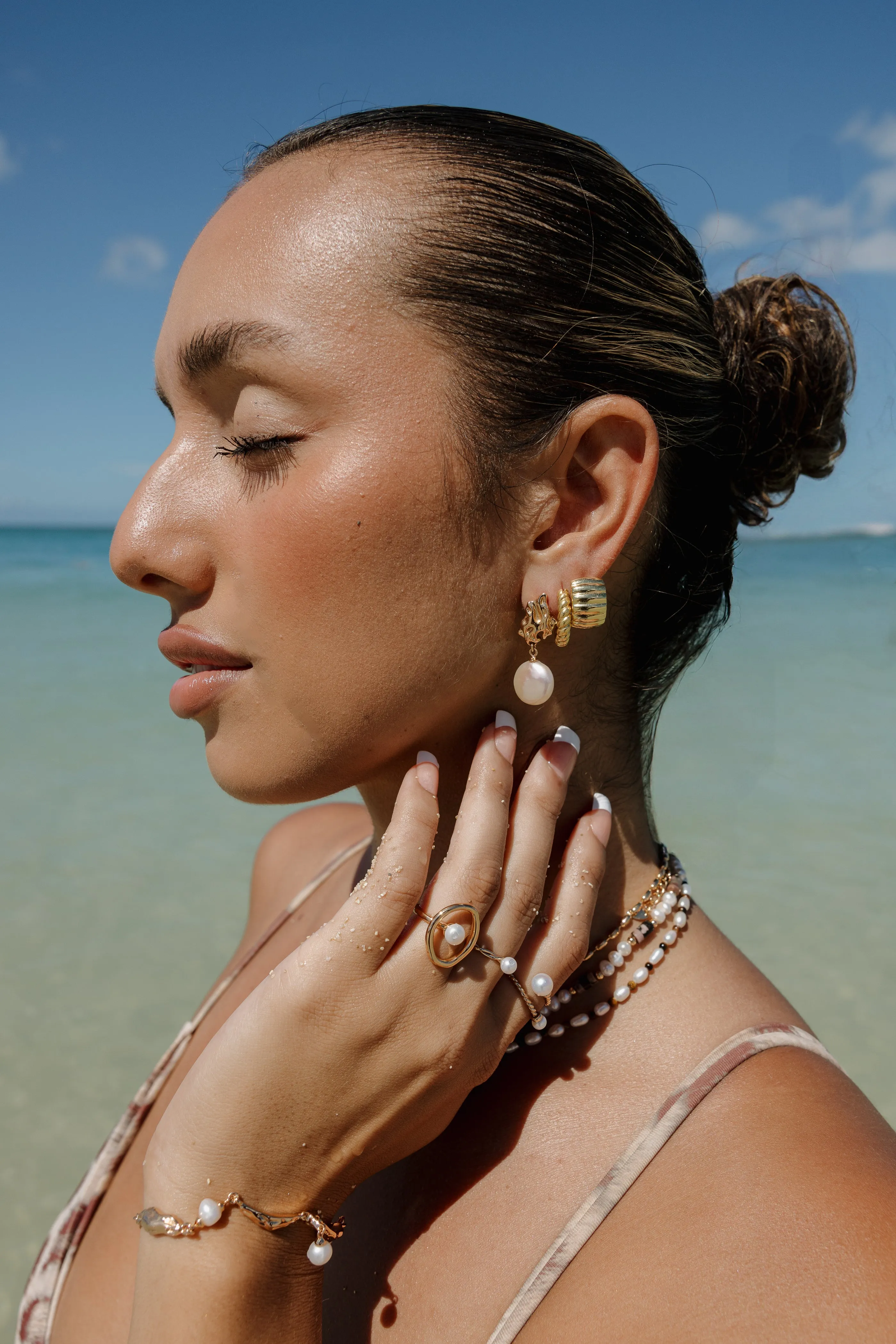 Aurora Pearl Earrings