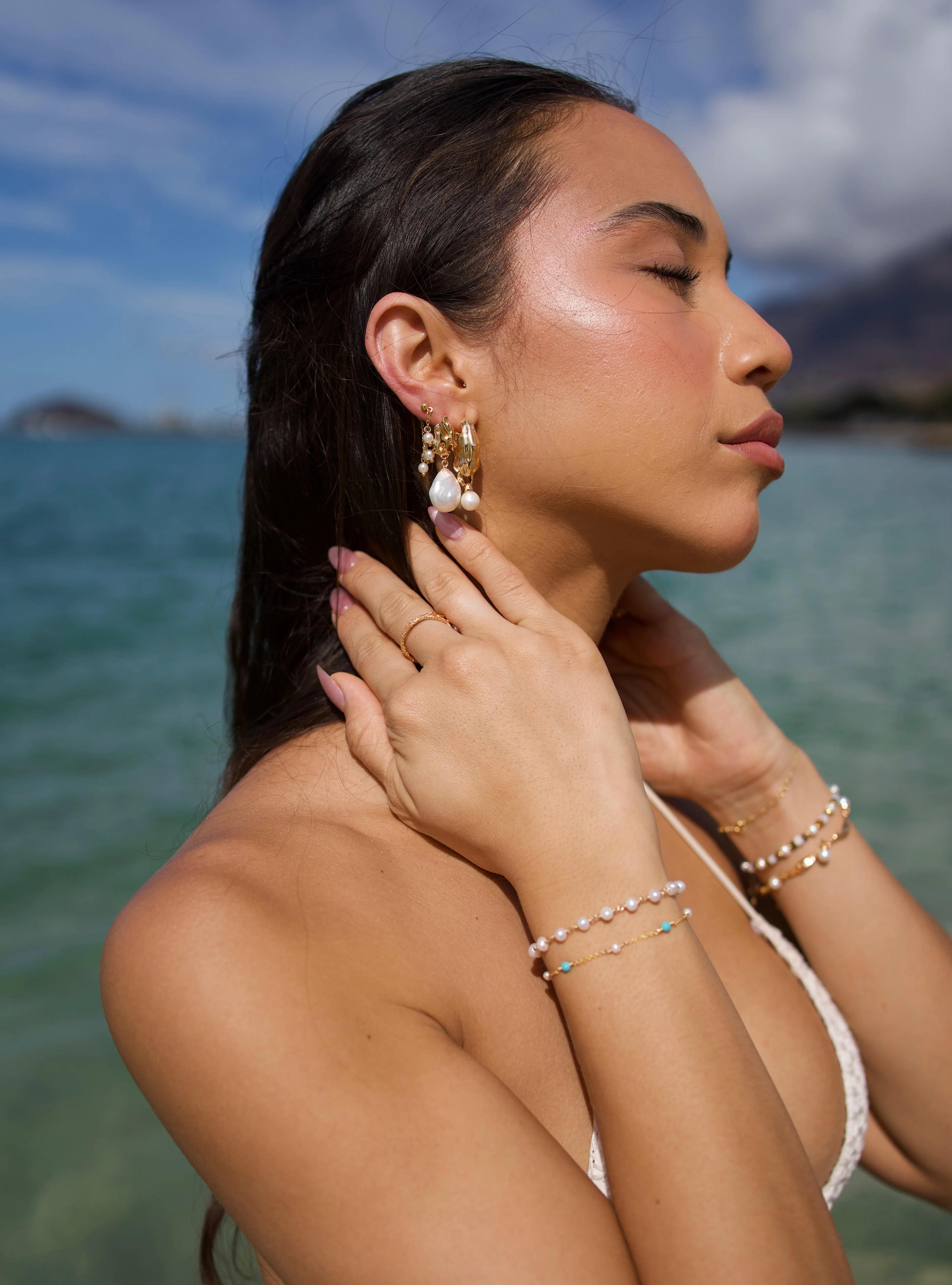 Aurora Pearl Earrings