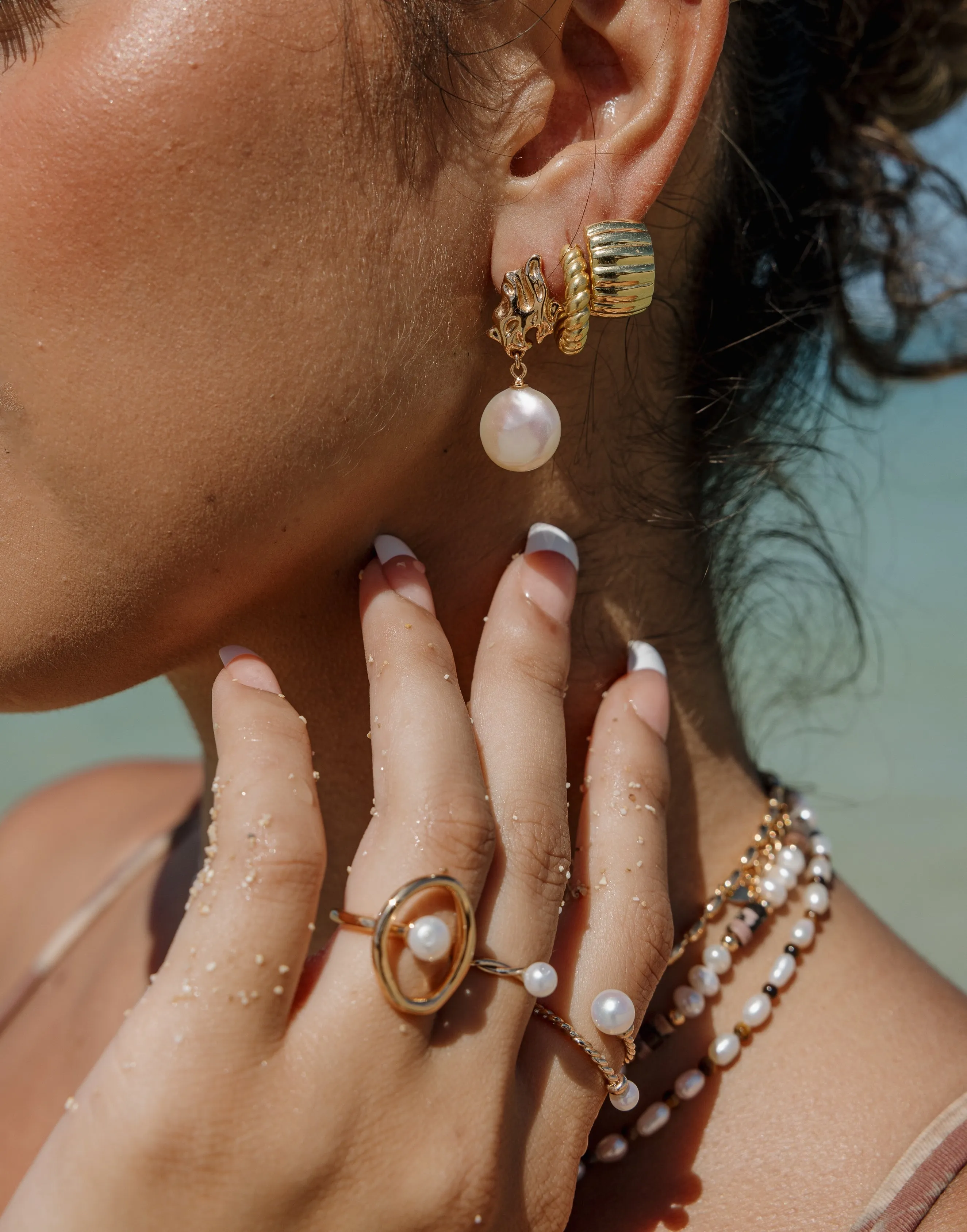 Aurora Pearl Earrings
