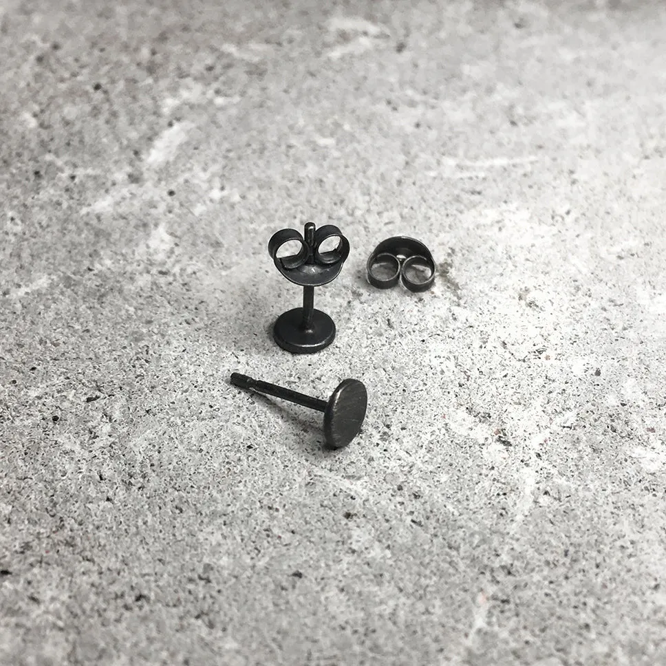 Circular Earrings Brass or Silver