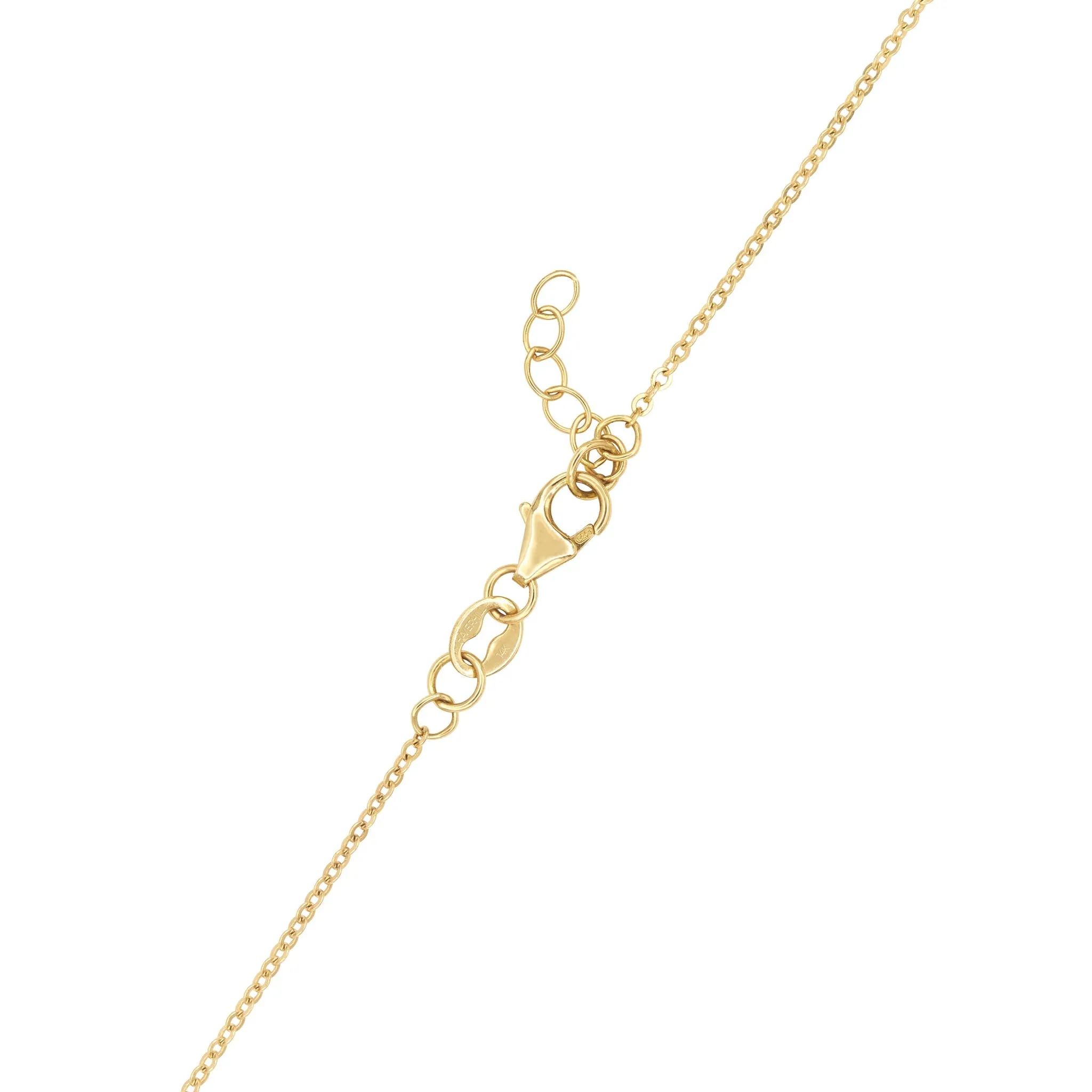 Classic Letter Birthstone Bracelet