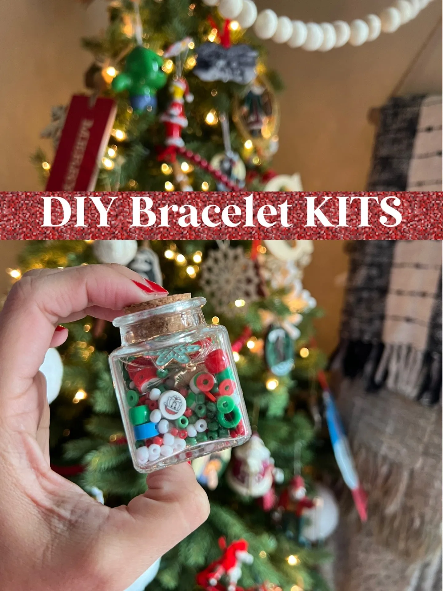 DIY Holiday Bracelets