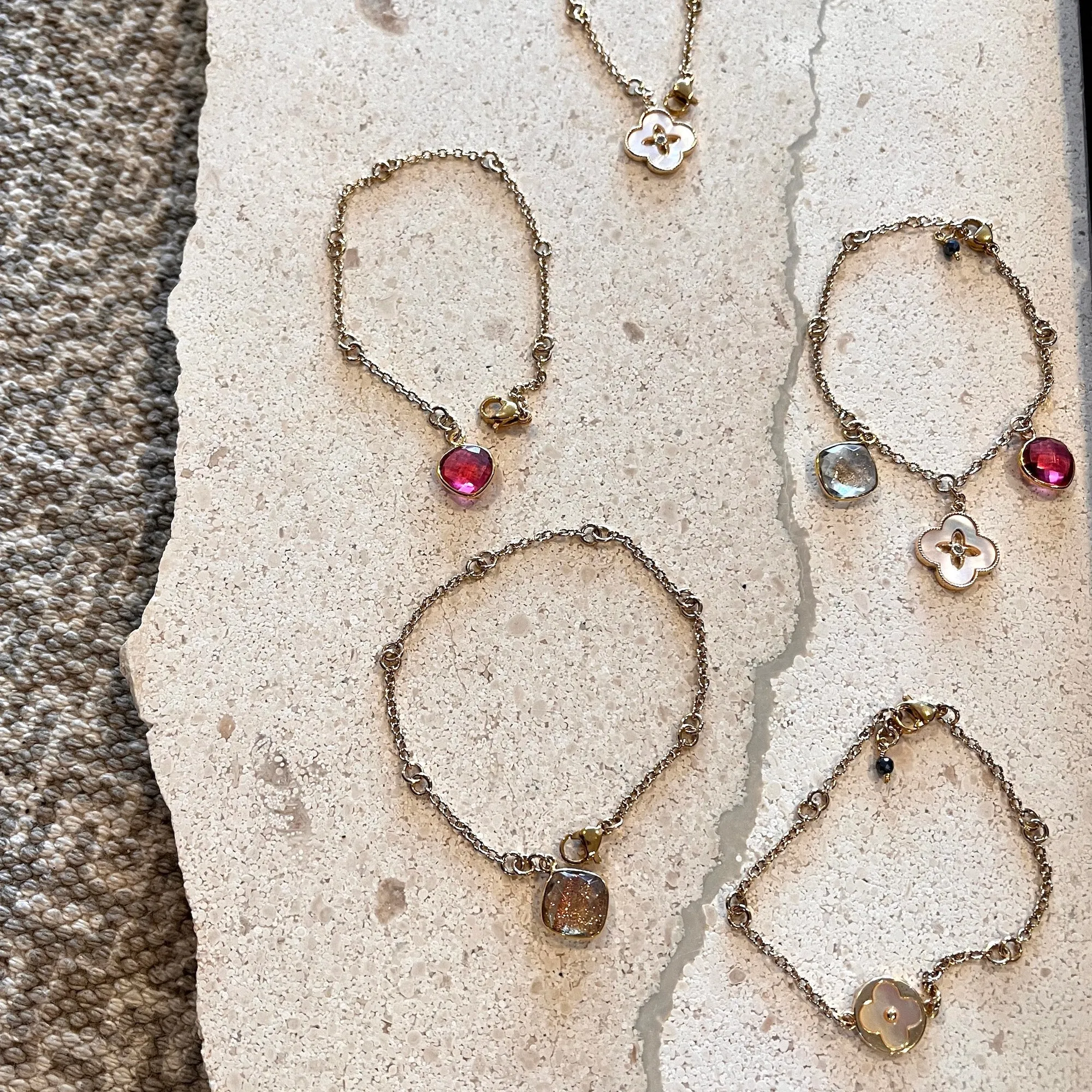 Double Ring Chain Bracelet 2