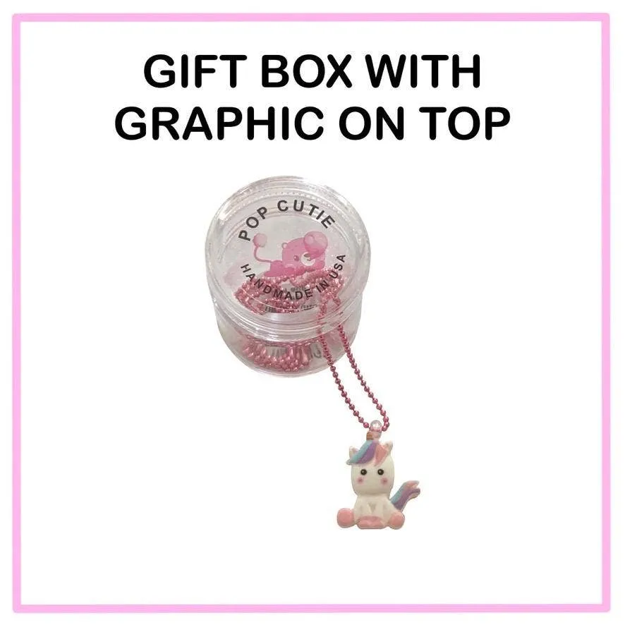 Pop Cutie Gacha Bunny Cookie  Kids Necklaces Handmade Easter