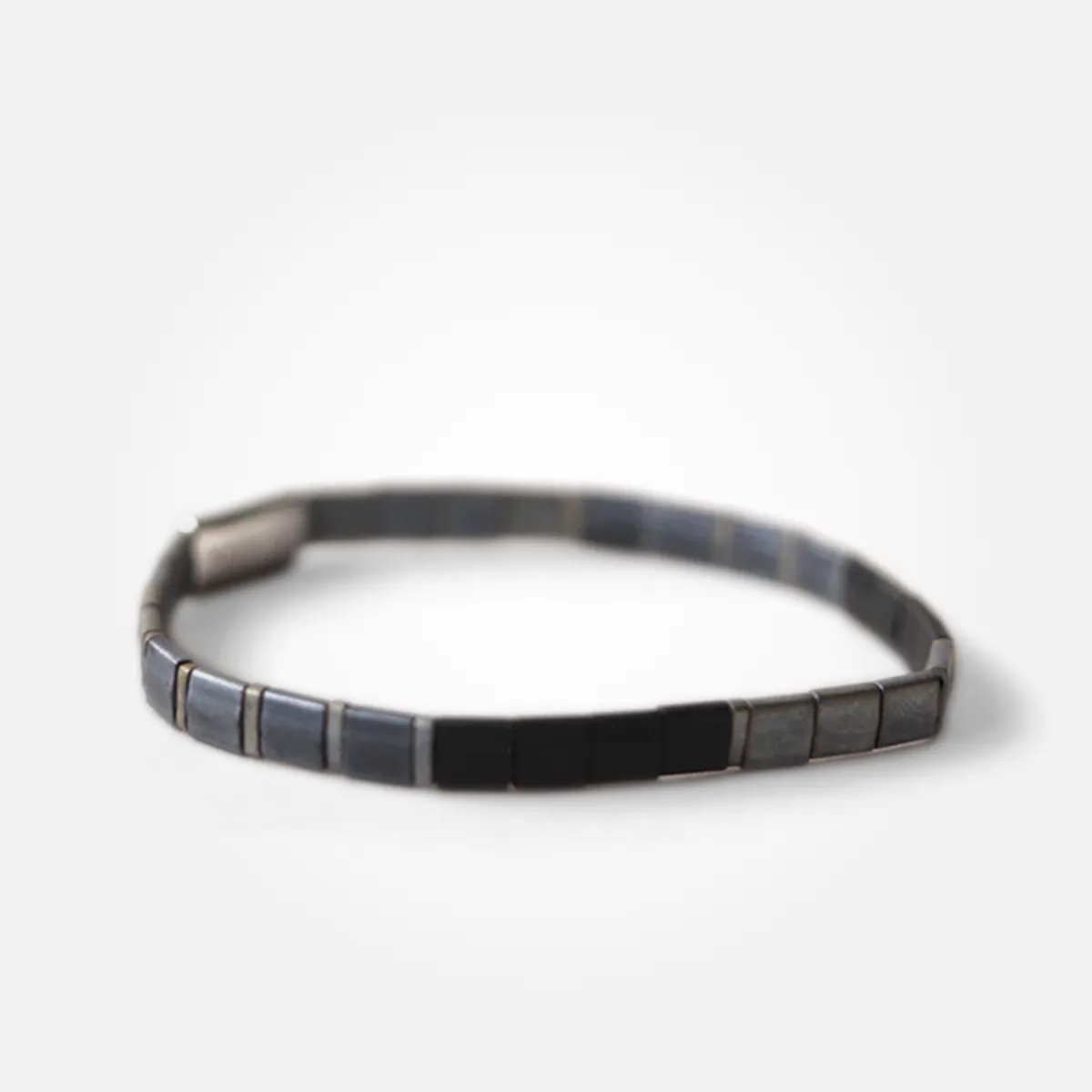 Shadow Tila Bracelet
