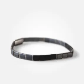 Shadow Tila Bracelet