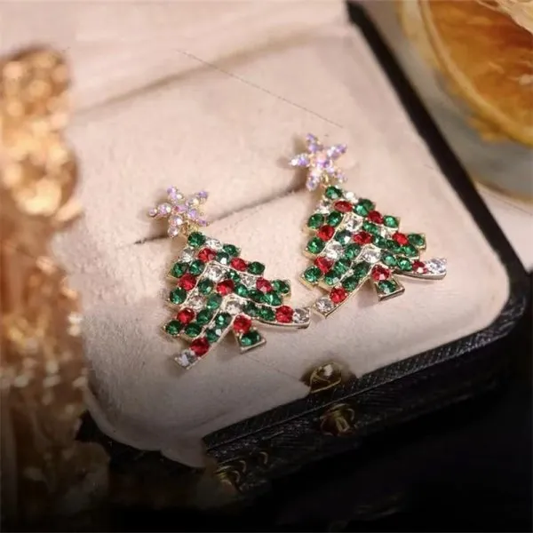 Sparkling & Festive Navidad Stud Earrings