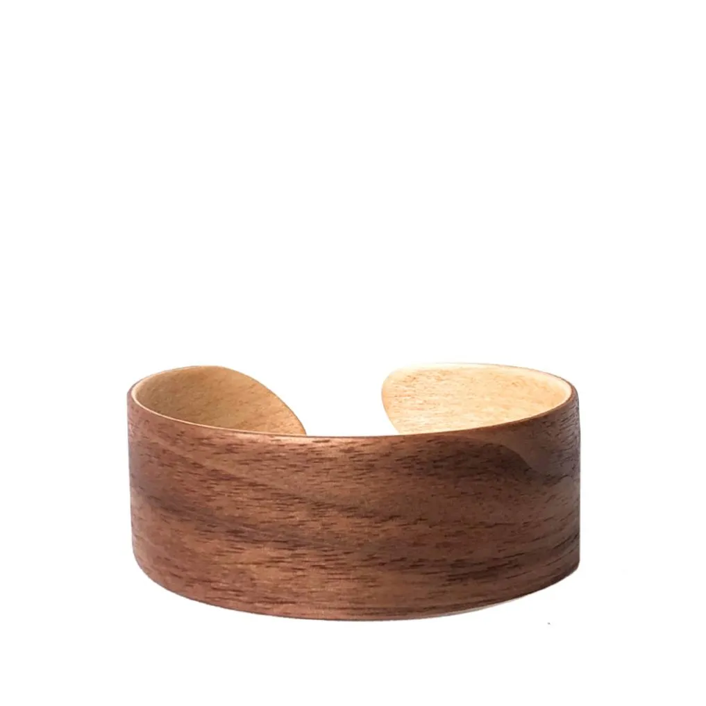 Steam-Bent Wood Bracelet