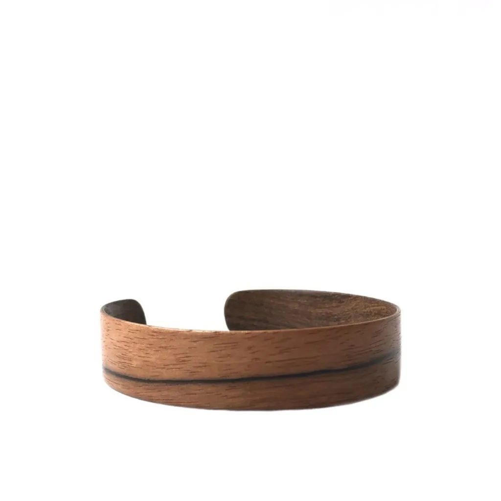 Steam-Bent Wood Bracelet